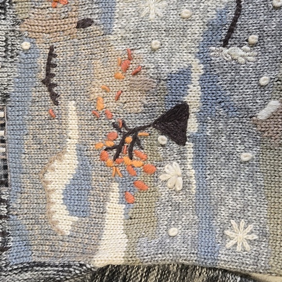 Vintage Embroidered Winter Sweater - Picture 6 of 10